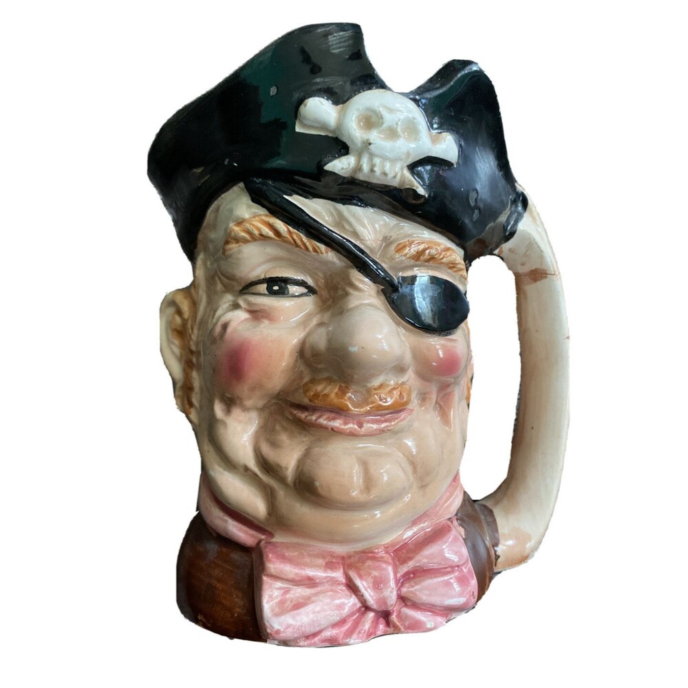 Toby 5" Tall Character Mug Jug House of Lords Pirate Hand Painted